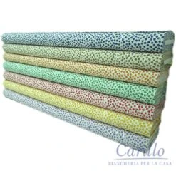 TESSUTO COTONE A METRO PER COPRIDIVANO COPRILETTO ECC. ALT. 280 DIS. FIORE F539