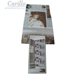 Tenda Casa Arredo Moderna Metropolitan NEW YORK Con Borchie 140x280 Cm G132