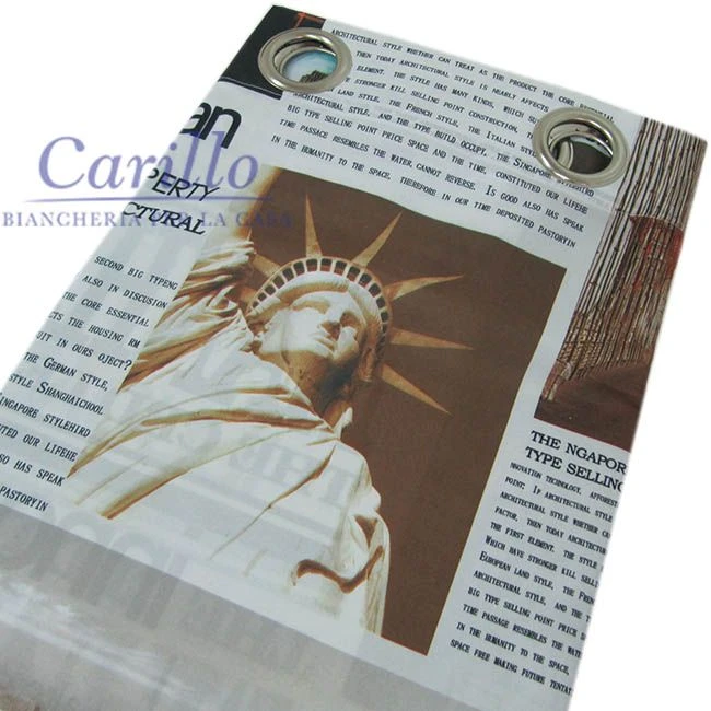 Tenda Casa Arredo Moderna Metropolitan NEW YORK Con Borchie 140x280 Cm G132 6 Tenda Casa Arredo Moderna Metropolitan NEW YORK Con Borchie 140x280 Cm G132 - immagine 4