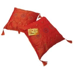 OFFERTA!! COPPIA CUSCINI CUSCINO CASA ARREDO DIVANO 40X40 Cm Art. KALI ARANCIO