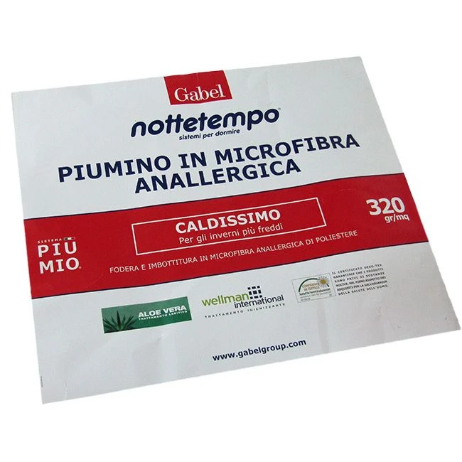 Piumino Gabel Microfibra Anallergico Caldissimo 320 Gr Matrimoniale G548 6 Piumino Gabel Microfibra Anallergico Caldissimo 320 Gr Matrimoniale G548 - immagine 4