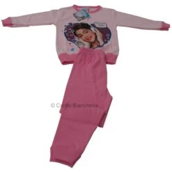 Disney Violetta Pigiama Bambina Ragazza Caldo Cotone Da 3 A 10 Anni Rosa G966