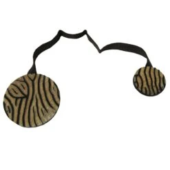 Coppia Calamite Fermatenda Due Pezzi Forma Rotonda - Tigrata H679 -Prodotti Per La Casa 20140404141025 img 1774