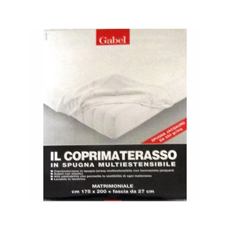 COPRIMATERASSO GABEL IN SPUGNA MULTIESTENSIBILE 1p 1/2 3 COPRIMATERASSO GABEL IN SPUGNA MULTIESTENSIBILE 1p 1/2