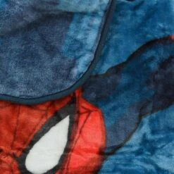 Calda Coperta Plaid Effetto Pelliccia Marvel Spiderman Per Letto Singolo M119 -Prodotti Per La Casa 20141119162613 coperta plaid effetto pelliccia spiderman in pile 2