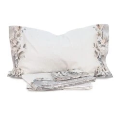 Completo Lenzuola Passiflora Laura Biagiotti In Flanella Matrimoniale Maxi J200 -Prodotti Per La Casa 3 46