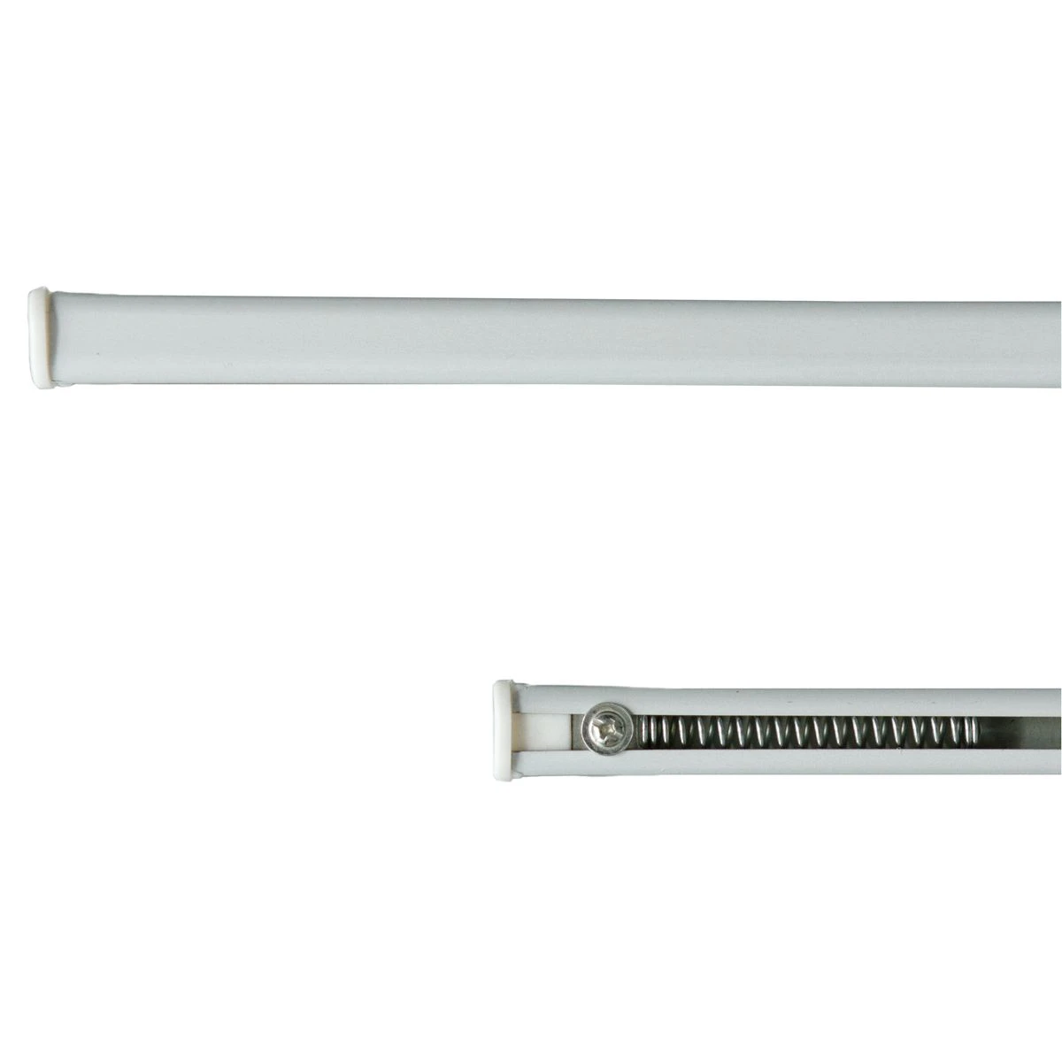 Coppia Bastoncini Per Tende A Pressione Regolabili Da 60 A 90 Cm Bianco M954 3 Coppia Bastoncini Per Tende A Pressione Regolabili Da 60 A 90 Cm Bianco M954