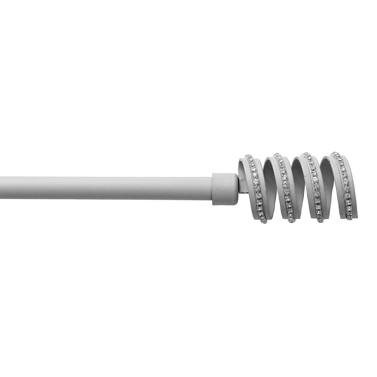 Bastone Per Tenda In Ferro Estensibile Da 120 A 210 Cm - Spirale Y020 5 Bastone Per Tenda In Ferro Estensibile Da 120 A 210 Cm - Spirale Y020 - immagine 3