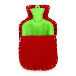 Borsa Dell'acqua Calda Decor Rosso Con Copriboule X093 -Prodotti Per La Casa borsa dellacqua calda decor rosso con copriboule 4