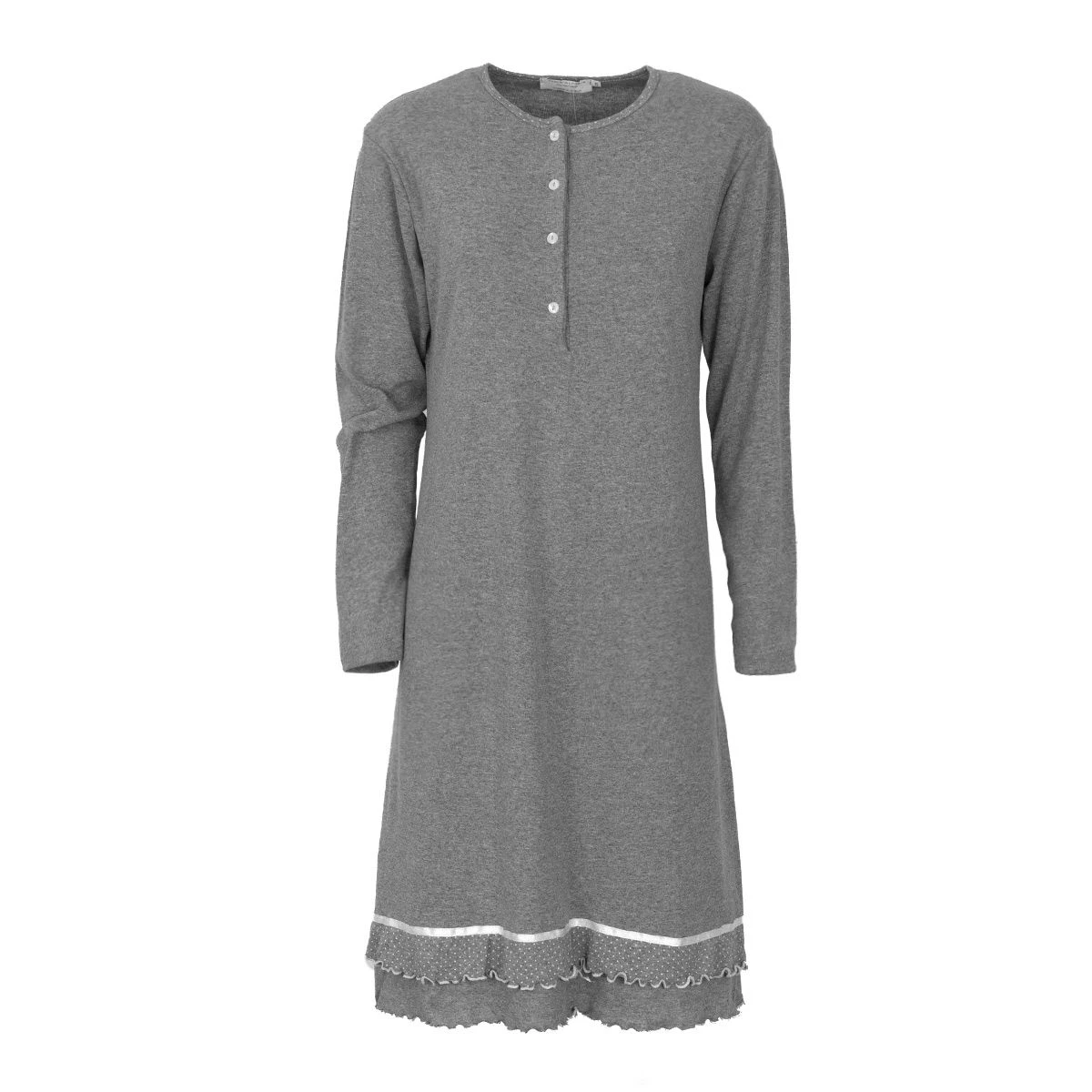 Camicia Da Notte Alina Di Toscana Lingerie In Caldo Cotone J939 4 Camicia Da Notte Alina Di Toscana Lingerie In Caldo Cotone J939 - immagine 2