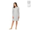 Camicia Da Notte Donna Linclalor In Caldo Cotone - Fino Alla Tg 58 Y059