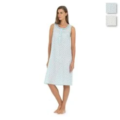 Camicia Da Notte Estiva Linclalor Batista 29081 - Fino Alla Tg 60 Y519