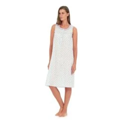 Camicia Da Notte Estiva Linclalor Batista 29081 - Fino Alla Tg 60 Y519 -Prodotti Per La Casa camicia da notte estiva linclalor 29081 cotone batista fino alla 60 panna 9