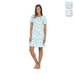 Camicia Da Notte Estiva Linclalor 74081 - Fino Alla Tg 58 Y522