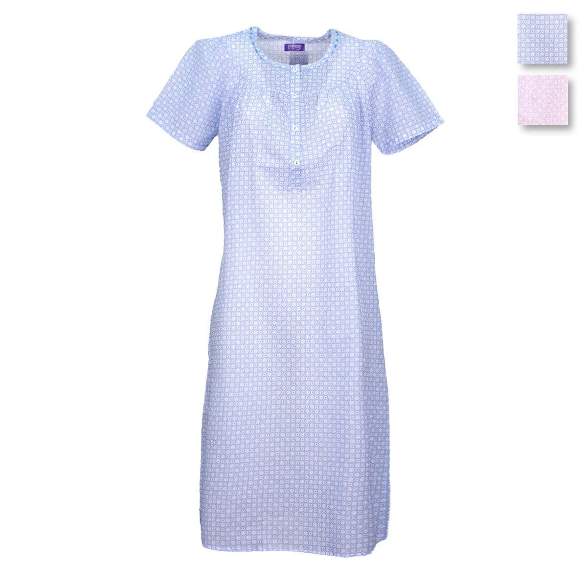 Camicia Da Notte Estiva Linclalor Batista 30828 - Fino Alla Tg 60 J799 3 Camicia Da Notte Estiva Linclalor Batista 30828 - Fino Alla Tg 60 J799