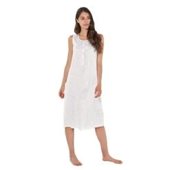 Camicia Da Notte Estiva Lincalor 174452 - Fino Alla Tg 60 K182 -Prodotti Per La Casa camicia da notte linclalor estiva 174452 bianco 10