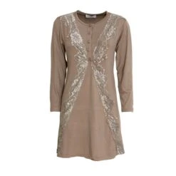 Camicia Da Notte Annalisa Di Toscana Lingerie In Viscosa Z375