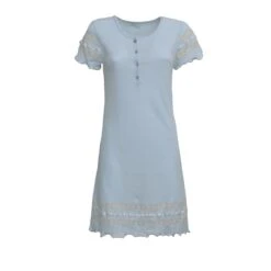 Camicia Da Notte Titta Di Toscana Lingerie A Mezza Manica S737 -Prodotti Per La Casa camicia da notte mezza manica toscana lingerie titta cielo