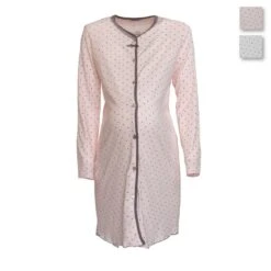 Camicia Clinica Mammain Maternità Aperta Con Pois 5235 S943