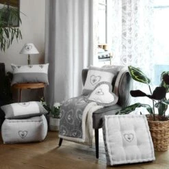 Tenda Arredo Trasparente Pauline Con Borchie 135x260 Cm W671 -Prodotti Per La Casa collezione pauline grigio 15