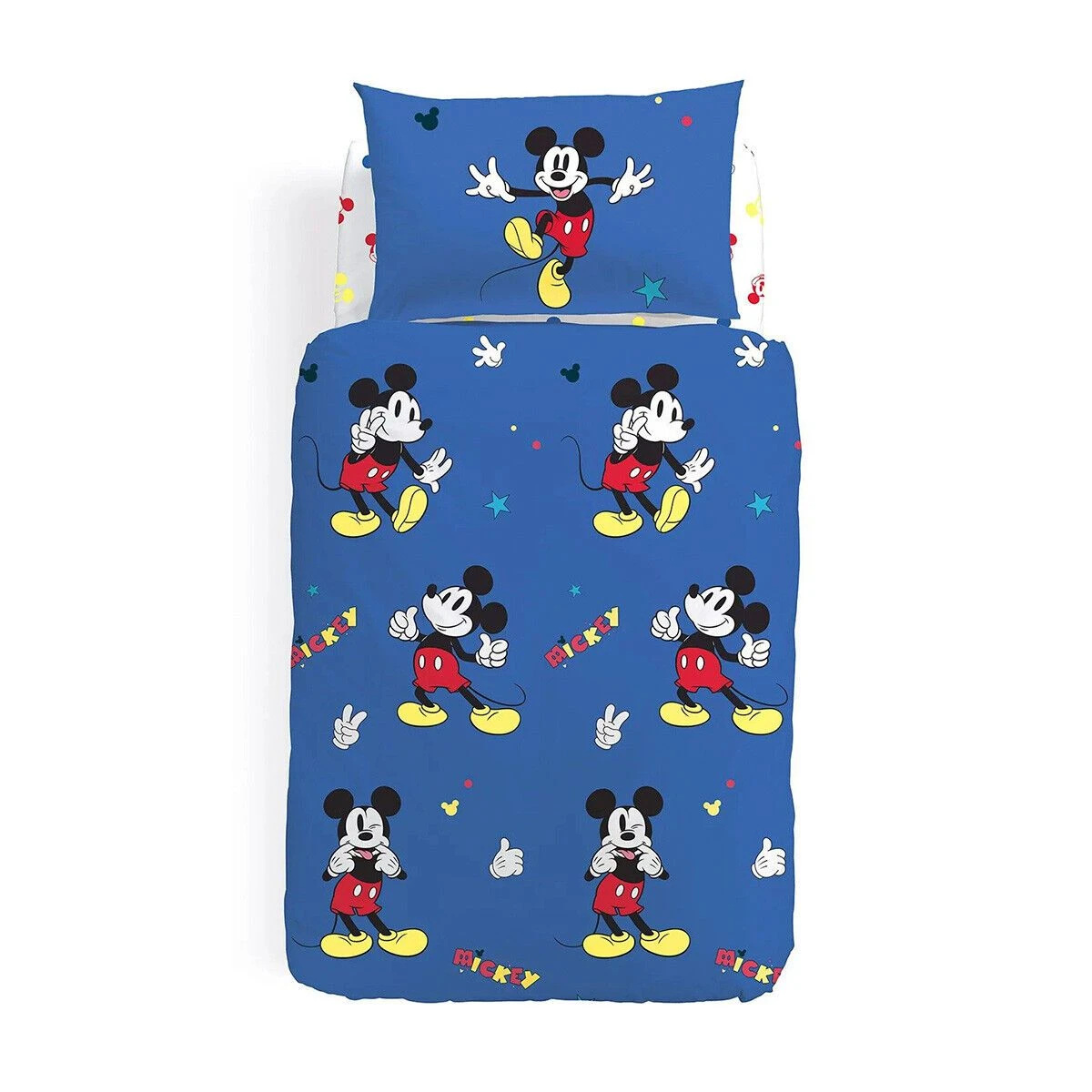 Completo Copripiumino Mickey Retro Disney Caleffi - Dimensioni Varie K466 3 Completo Copripiumino Mickey Retro Disney Caleffi - Dimensioni Varie K466
