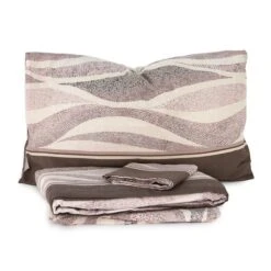 Completo Lenzuola Caldas Di Zero Bed In Flanella - Dimensioni Varie J237 -Prodotti Per La Casa completo lenzuola caldas di zero bed in flanella tortora 2