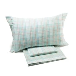 Completo Lenzuola In Flanella Oxford Di Caleffi - Dimensioni Varie V035 -Prodotti Per La Casa completo lenzuola caleffi flanella oxford giada 3