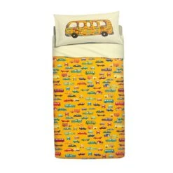 Completo Lenzuola Copriletto Toy Cars Di Bassetti - Dimensioni Varie J968