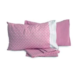Completo Lenzuola Duetto Di Novia A Cuori - Dimensioni Varie Y041 -Prodotti Per La Casa completo lenzuola duetto a cuori novia rosa 9