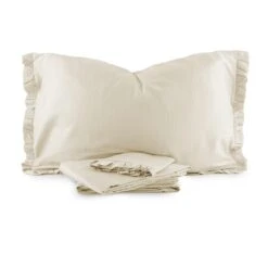 Completo Lenzuola C/rouches Ginevra Maestri Cotonieri In Raso Matrimoniale Y768 12 Completo Lenzuola C/rouches Ginevra Maestri Cotonieri In Raso Matrimoniale Y768 -Prodotti Per La Casa completo lenzuola ginevra maestri cotonieri ivory 3