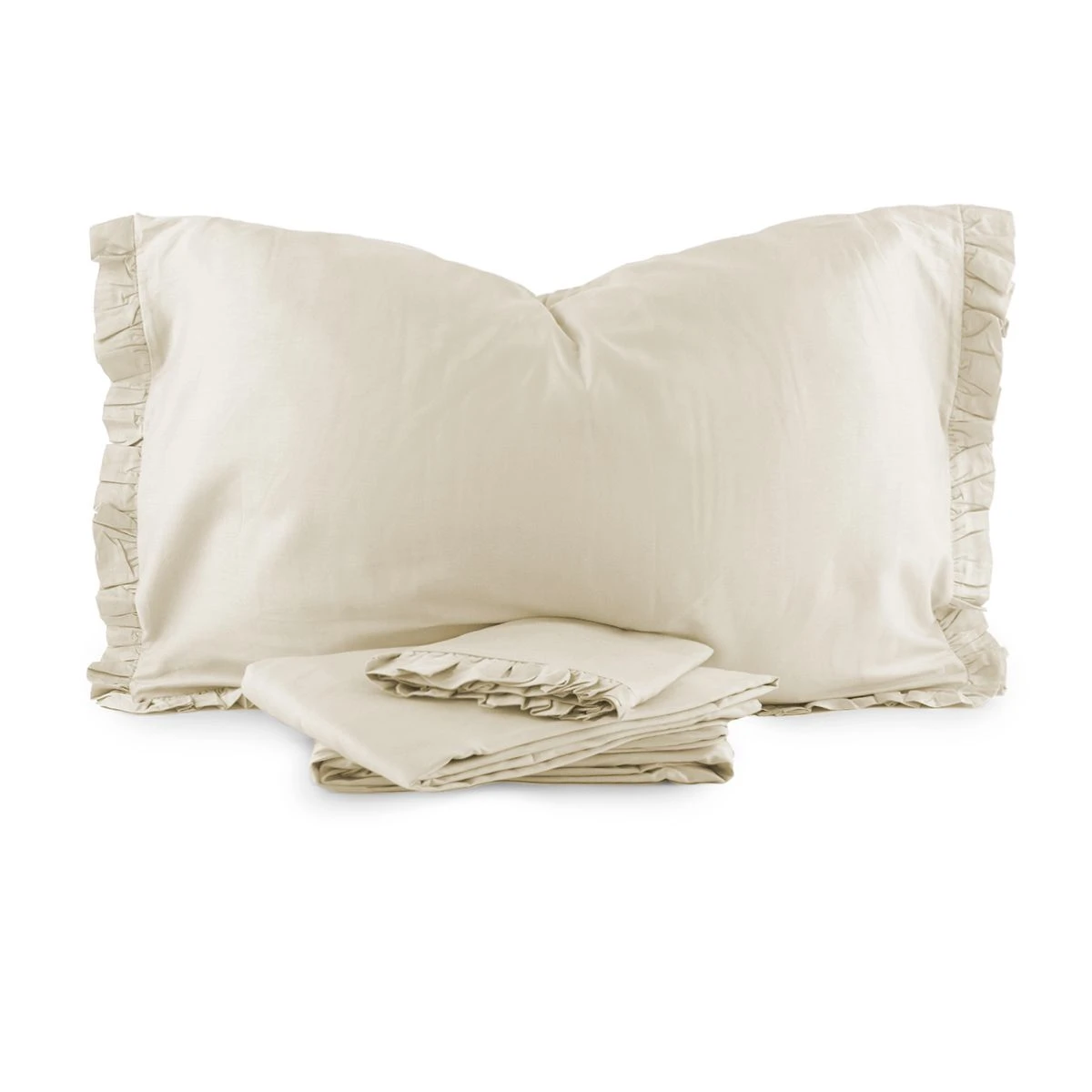 Completo Lenzuola C/rouches Ginevra Maestri Cotonieri In Raso Matrimoniale Y768 6 Completo Lenzuola C/rouches Ginevra Maestri Cotonieri In Raso Matrimoniale Y768 - immagine 4