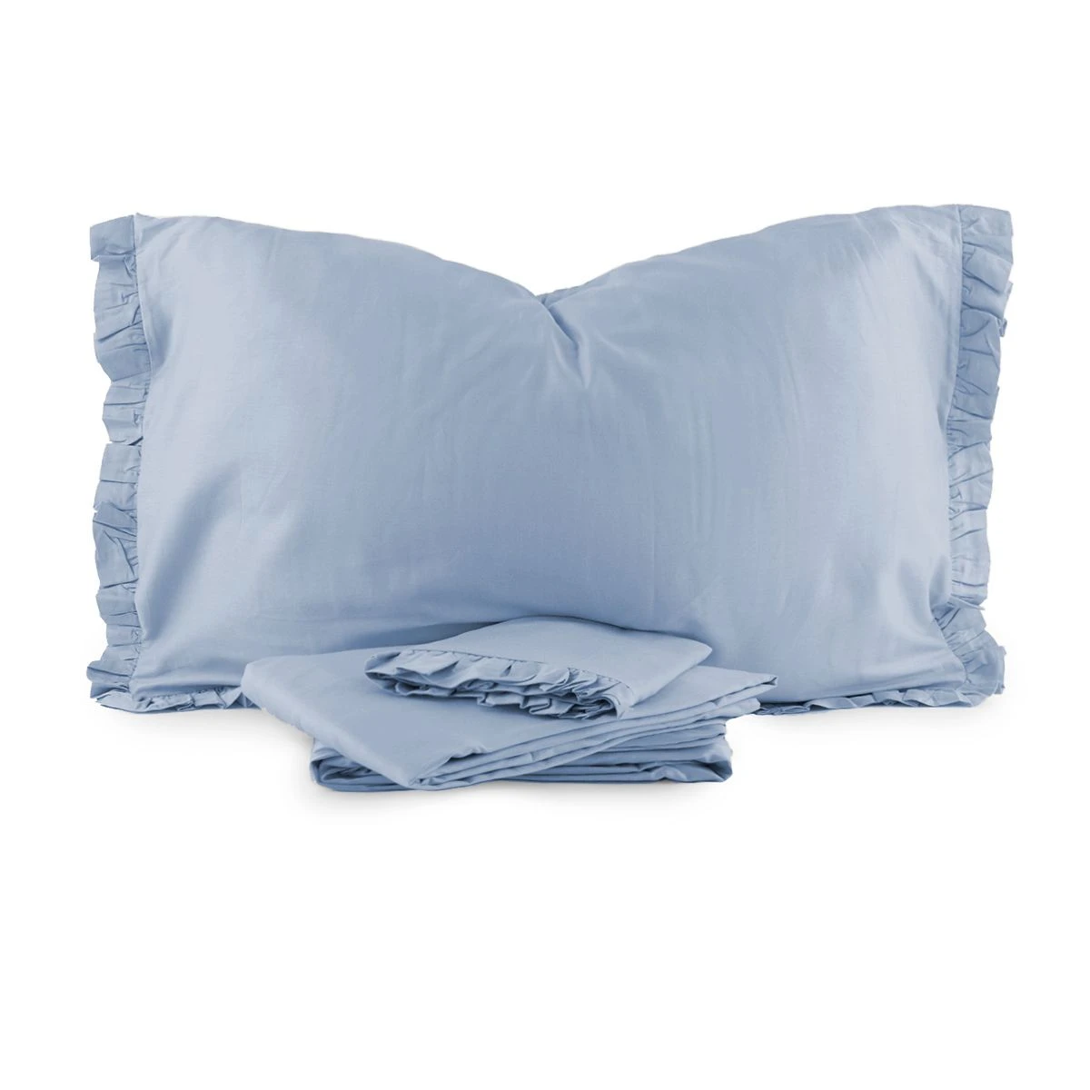 Completo Lenzuola C/rouches Ginevra Maestri Cotonieri In Raso Matrimoniale Y768 9 Completo Lenzuola C/rouches Ginevra Maestri Cotonieri In Raso Matrimoniale Y768 - immagine 7