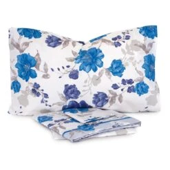 Completo Lenzuola Helicona Di Laura Biagiotti In Percalle Matrimoniale Maxi J216 -Prodotti Per La Casa completo lenzuola helicona di laura biagiotti in percalle matrimoniale maxi blu 1