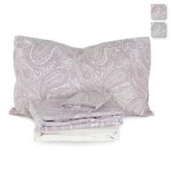 Completo Lenzuola In Flanella Aisha Di Di Maestro Matrimoniale J185