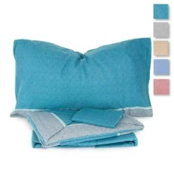 Completo Lenzuola In Flanella Crono Di Novia - Dimensioni Varie W159