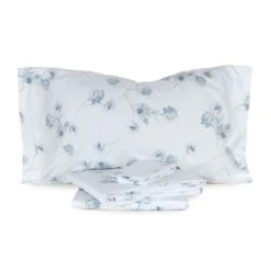 Completo Lenzuola In Flanella Flores Di Caleffi - Dimensioni Varie X177 -Prodotti Per La Casa completo lenzuola in flanella flores di caleffi azzurro 3