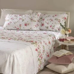 Completo Lenzuola In Flanella Roseto Di Caleffi - Dimensioni Varie X175 7 Completo Lenzuola In Flanella Roseto Di Caleffi - Dimensioni Varie X175 -Prodotti Per La Casa completo lenzuola in flanella roseto di caleffi corallo 4 2