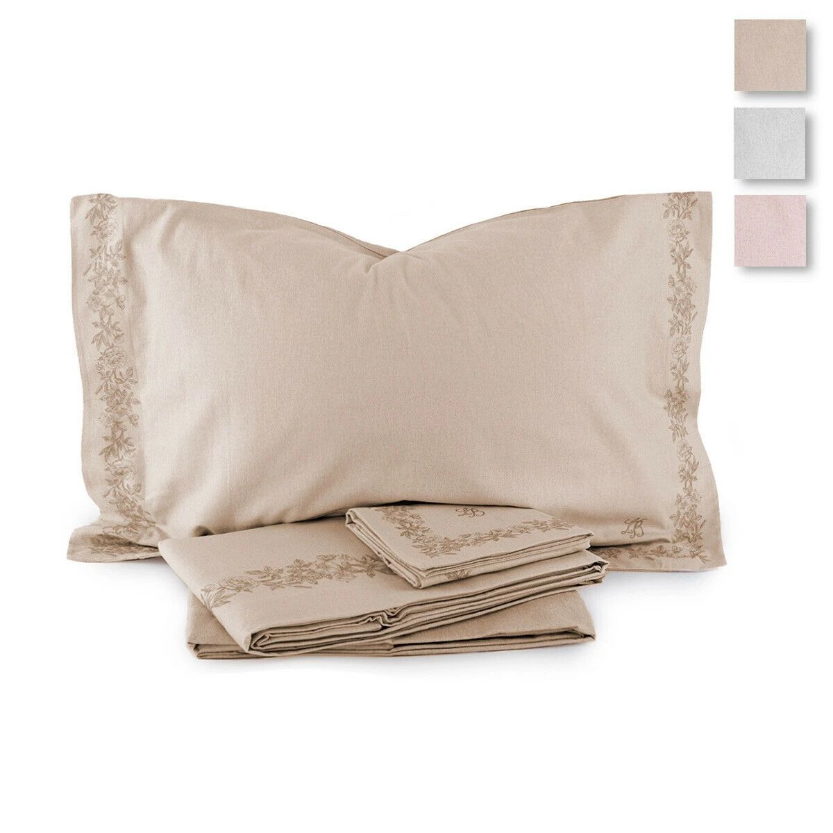 Completo Lenzuola Satina Di Laura Biagiotti In Flanella Matrimoniale Maxi W109 3 Completo Lenzuola Satina Di Laura Biagiotti In Flanella Matrimoniale Maxi W109