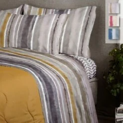 Completo Lenzuola In Flanella Sax Di Maè - Dimensioni Varie W621