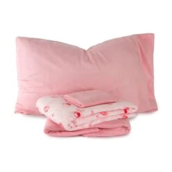 Completo Lenzuola In Pile Boccioli Matrimoniale K860 -Prodotti Per La Casa completo lenzuola in pile boccioli matrimoniale rosa 1