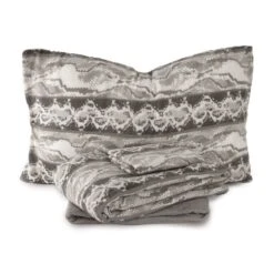 Completo Lenzuola In Pile Pitonato Matrimoniale K863