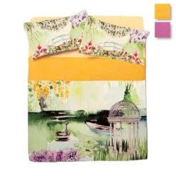 Completo Lenzuola Madrid Di Zero Bed Stampa Digitale Matrimoniale Maxi J455