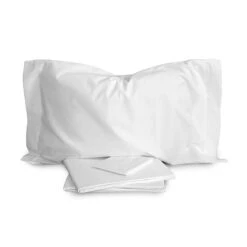 Completo Lenzuola Percalle Di Caleffi In Percalle Matrimoniale Y061 -Prodotti Per La Casa completo lenzuola percalle di caleffi in percalle bianco 3