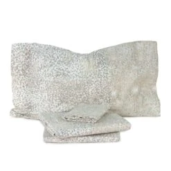 Completo Lenzuola In Flanella Serenity Di Caleffi - Dimensioni Varie J206 -Prodotti Per La Casa completo lenzuola serenity di caleffi in flanella tortora 3