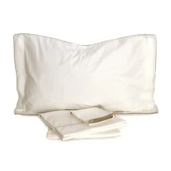 Completo Lenzuola Tebe Di Laura Biagiotti Con Bordino Matrimoniale Z910 -Prodotti Per La Casa completo lenzuola tebe di laura biagiotti con bordino panna 1