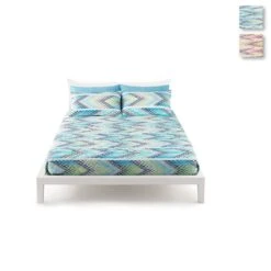 Completo Lenzuola Baracoa Di Bassetti Doppie Federe - Dimensioni Varie R205