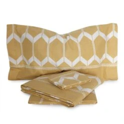 Completo Lenzuola Khistan Biancaluna In Flanella - Dimensioni Varie T773 -Prodotti Per La Casa completo lenzuola in flanella biancaluna khistan oro