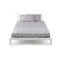 Completo Letto In Satin Tala Di Zucchi Lenzuola Matrimoniale Q813 -Prodotti Per La Casa completo lenzuola zucchi tala matrimoniale grigio
