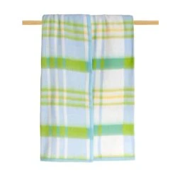 Coperta Jacquard In Misto Lana Scozia - Dimensioni Varie Z579 -Prodotti Per La Casa coperta in misto lana scozia dimensioni varie azzurro 2 9