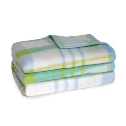 Coperta Jacquard In Misto Lana Scozia - Dimensioni Varie Z579 -Prodotti Per La Casa coperta in misto lana scozia dimensioni varie azzurro 9